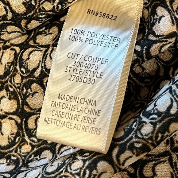 🖤 Max Studio printed top, estimated size XL (based on measurements). - Picture 3 of 10